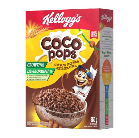 Coco Pops Chocolate Flavor Cereals Kelloggs South Africa