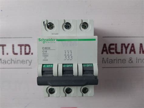 Schneider Electric Merlin Gerin C60h Circuit Breaker - Aeliya Marine