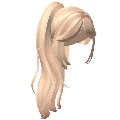 Gyaru Side Ponytail In Blonde Id Er Til Tegning