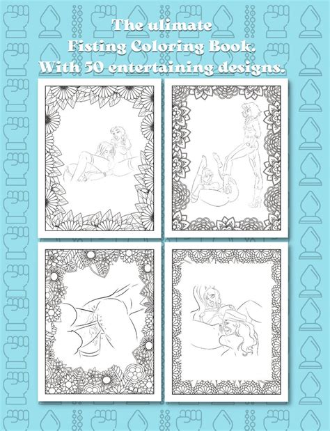 Digital Fisting Coloring Book Anal Coloring Book Sex Positions