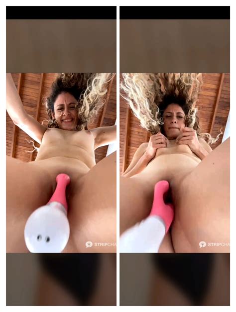 Alana Vibrator Hanging From Her Pussy Full Nude