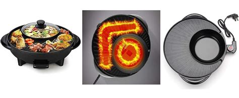 Buy Delavala Hot Pot With Grill Korean Bbq Grill Indoor Hotpot Pot Electric Combo Shabu Shabu