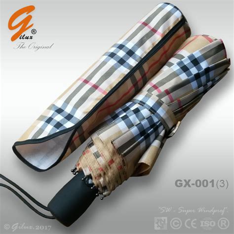 Зонт женский автомат в клетку, burberry, барбери.