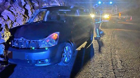 Una Mujer Herida En Un Accidente De Tráfico En Caso