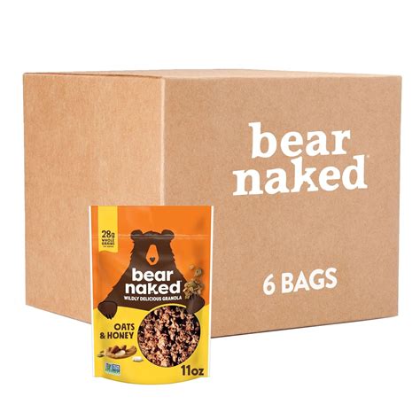 Amazon Bear Naked Granola Cereal Whole Grain Granola Breakfast Snacks Oats And Honey