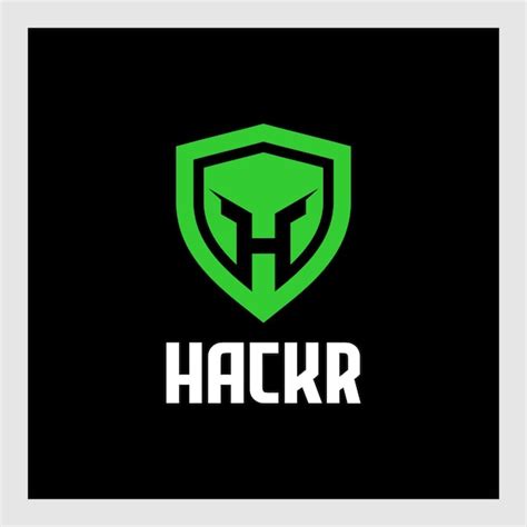 Premium Vector | Hacker character logo design