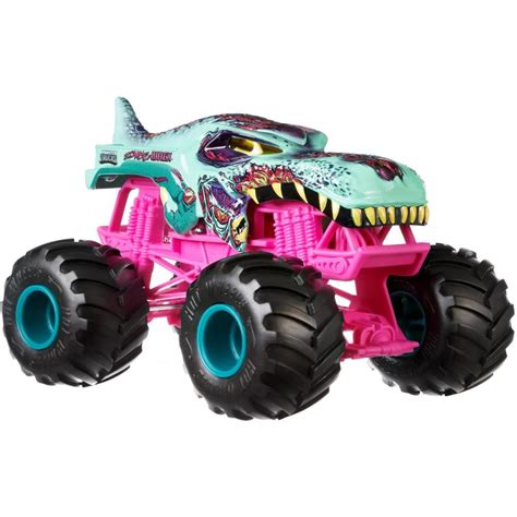 Hot Wheels Monster Trucks 1 24 Scale Zombie Wrex Vehicle Walmart