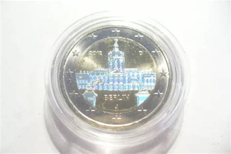 Splendide Monnaie De Euro Allemagne J Ch Teau Berlin Argent E