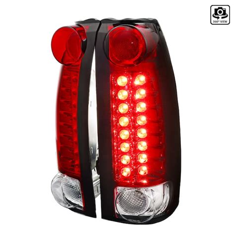 Spec D Tuning 88 98 Chevrolet C10 Led Tail Lights Red Lt C1088rled Tm