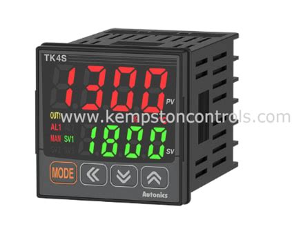 Autonics TK4S R4RN AUTONICS TEMPERATURE CONTROLLER 7 SEGMENT LED RTD