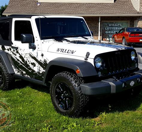 JEEP WRANGLER DIGITAL CAMO WRAP | SCRIBBLES & DRIPS