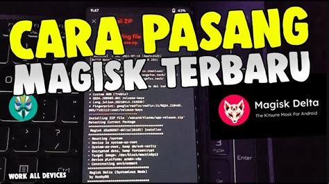 Cara Instal Magisk Terbaru Berhasil Youtube