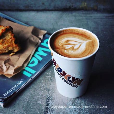 Qatar Disposable Ripple Wall Wrap Cold Hot Coffee Paper Cups China Ripple Paper Cup And