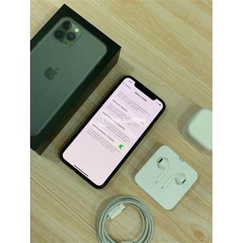 HP IPhone 11 Pro 256GB Ex Inter Bekas Ormal Mulus No Minus Fullset Di