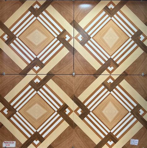 Apricot Glossy Ceramic Floor Tiles Living Room 2x2 Ft 600x600 Mm At