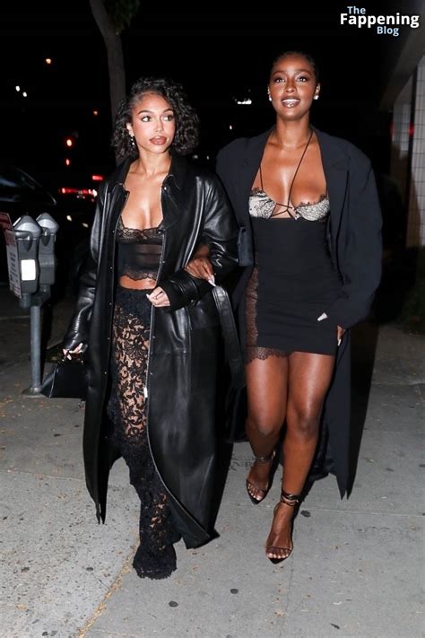 Lori Harvey Flashes Her Nude Tits While Leaving Kendall Jenners FWRD Launch In LA Fappening