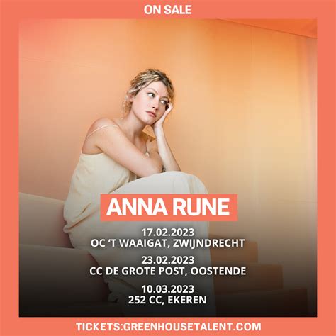 Anna Rune - winnares van De Beste... - Greenhouse Talent