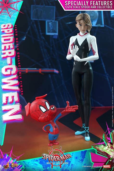 Hot Toys 蜘蛛俠跳入蜘蛛宇宙 女主角Spider Gwen 1 6比例珍藏人偶 Toys Zone D 玩具兄弟