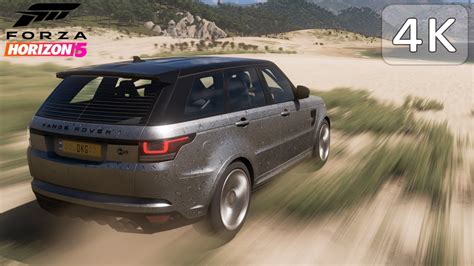Forza Horizon 5 Range Rover Sports Svr Solo Drag Off Road Beach