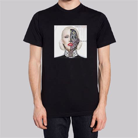 Bionic Album Christina Aguilera Merch Shirt Cheap | Made Printed