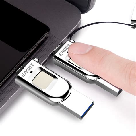 Eaget Usb 30 And Type C 30 U Disk 2 In 1 Encryption Fingerprint Usb Pendrive China Usb 30 Pen