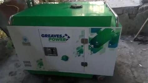 Silent Or Soundproof Water Cooling Greaves Power Cpcb Iv 200kva C