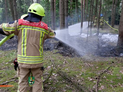 Waldbrand In Der Hartschmiede Uhr Freiwillige