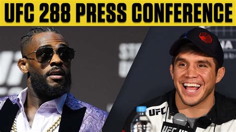 UFC 288 Pre Fight Press Conference ESPN MMA YouTube