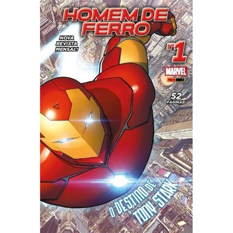 Homem De Ferro Livro - Livro Homem de ferro - vol 01 - hq
