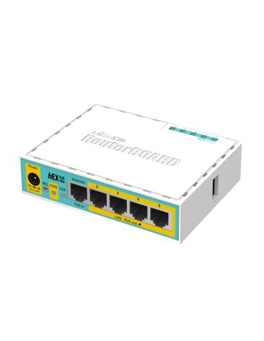 MikroTik hEX PoE Lite Desktop Router - MiRO Distribution