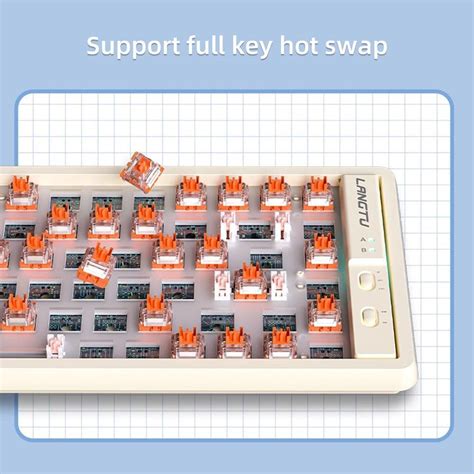 Jual Goojodoq Wireless Bluetooth Mechanical Keyboard Gang Keyboard Pbt Keycaps Hot Swappable