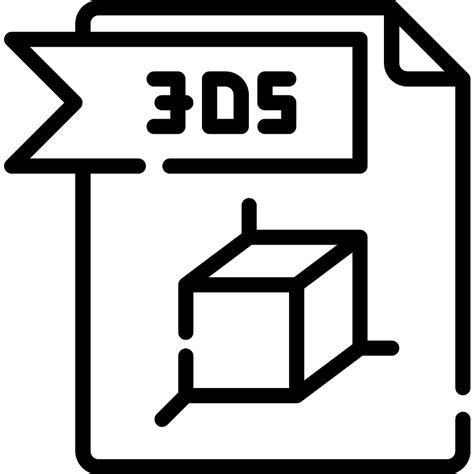 3ds Vector Svg Icon Svg Repo