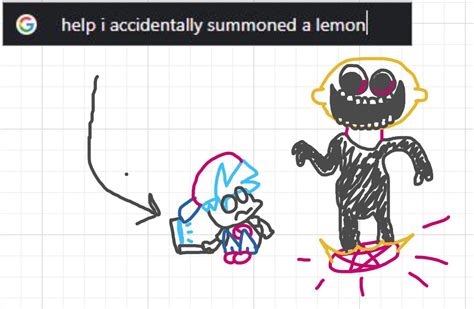 help i accidentally summoned a lemon by EnderIsaacCore on DeviantArt