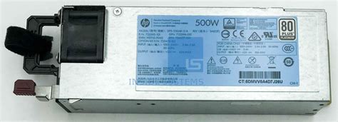 Hp W Hot Plug Power Supply Inside Systems A S