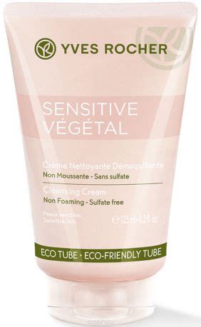 Крем-пенка для умывания Ив Роше / Yves Rocher Sensetive Vegetal | отзывы