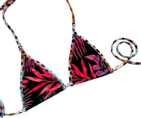 Flora Fauna Mini Bikini Top Micro Gigi