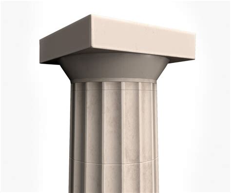 artstation doric column game assets