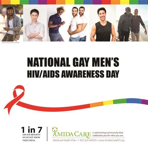 National Gay Men S HIV AIDS Awareness Day Amida Care NYC