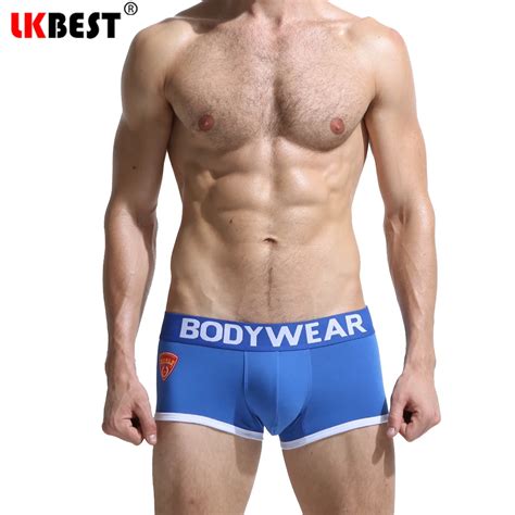 Pieces Lot Newest Men Boxers Fashion Underwear Men Cotton Sexy Gay Underwear Convex Pouch Men