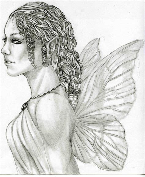 Pencil Drawing Fairies A Beginners Guide To Capturing The Magic