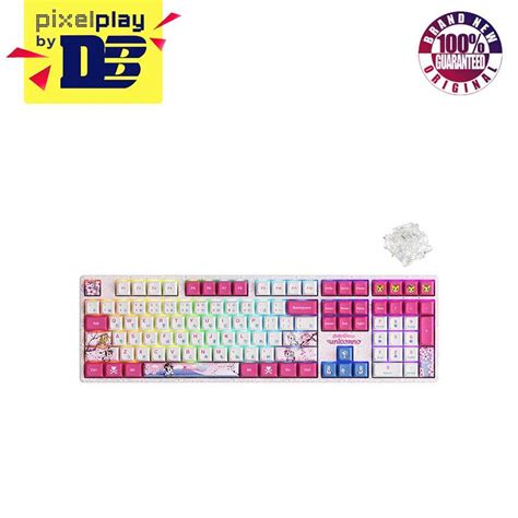 Akko Toki Doki S Rgb Hot Swappable Wired Mechanical Keyboard Akko Cs Crystal Shopee