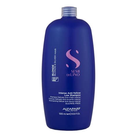Alfaparf Semi Di Lino Blonde Anti Yellow Intense Shampoo 1 Litre Cortex Ltd
