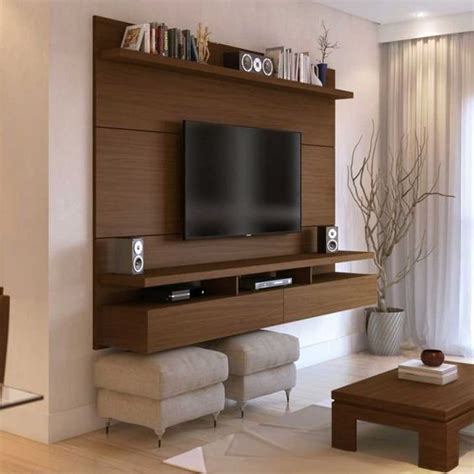 Современная стенка под телевизор в гостиную | Tv room design, Living ...