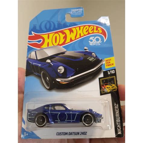 Hot Wheels Custom Datsun Z Blue Shopee Malaysia