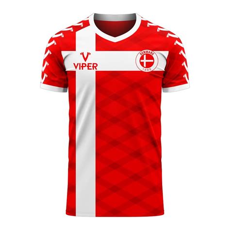 Denmark Football Jersey 2020 - Design Daritinha