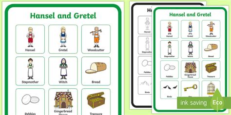 Hansel And Gretel Vocabulary Poster Teacher Made
