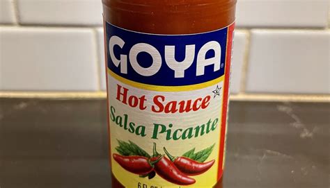 Goya Hot Sauce Salsa Picante Review PepperScale
