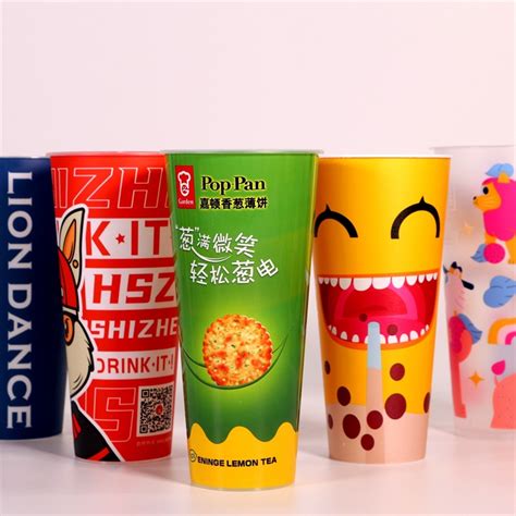 Custom Iml Cups Iml Custom Cup Professional Customized Plastic Cup