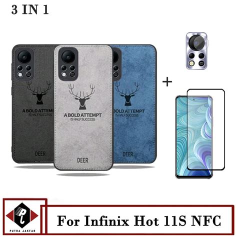 Jual Paket In Case Deer Infinix Hot S NFC Anti Gores Layar Free Camera Shopee Indonesia