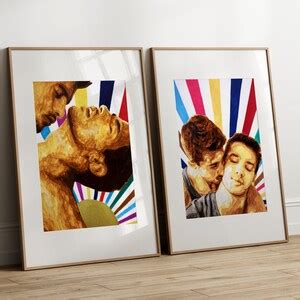 Set Of 6 Watercolor Water Queer Artwork Print Nude Male Figure Homoerotic Gay Art Print